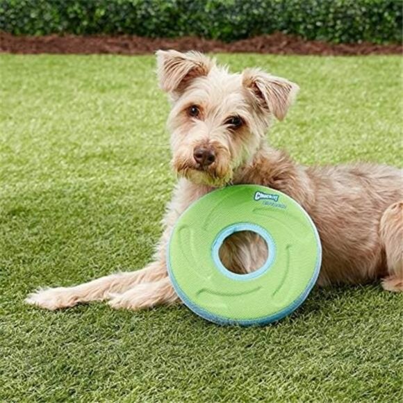 Zipflight Flyer Dog Frisbee & Dog Toy that Floats; Gentle On Dog's Teeth and Gum - Picture 2 of 7